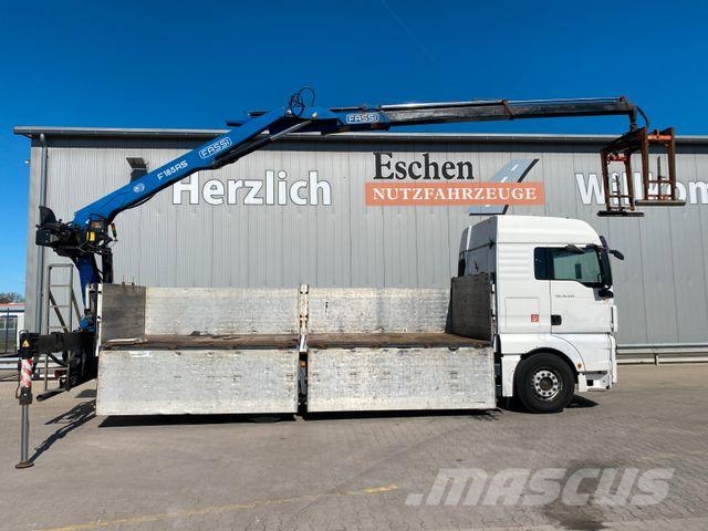 MAN TGX 26.440 6x2|Fassi F185AS22*XLX-Kabine*manuell Lava-kuorma-autot