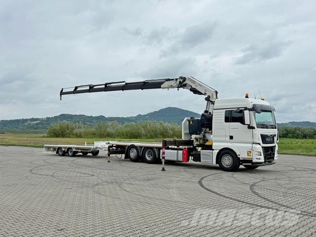 MAN TGX 26.440 * FASSI F455A.2.26E + FUNK + Anhänger Автокранове