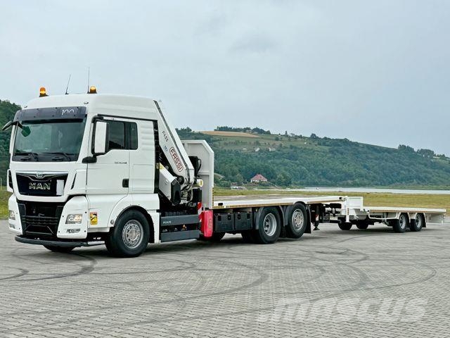 MAN TGX 26.440 * FASSI F455A.2.26E + FUNK + Anhänger Автокранове