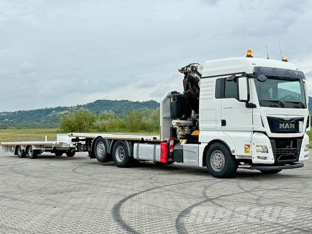 MAN TGX 26.440 * FASSI F455A.2.26E + FUNK + Anhänger Автокранове