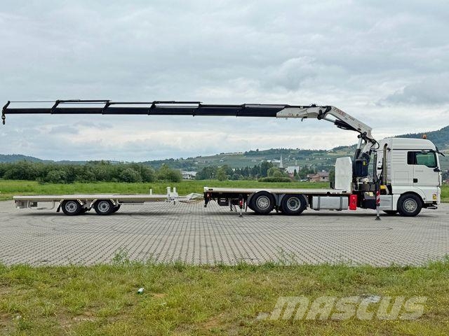 MAN TGX 26.440 * FASSI F455A.2.26E + FUNK + Anhänger Автокранове