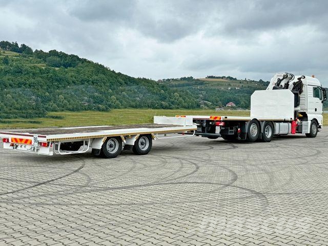 MAN TGX 26.440 * FASSI F455A.2.26E + FUNK + Anhänger Автокранове