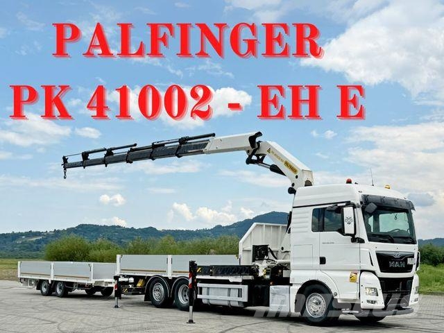 MAN TGX 26.440 * PK 41002-EH E + FUNK + Anhänger*TOP Автокранове
