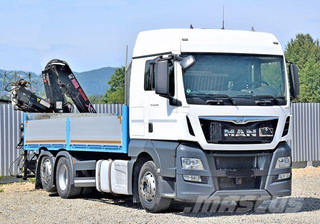 MAN TGX 26.440 Pritsche 6,20 m+HIAB 122 HIDUO/FUNK Автокранове