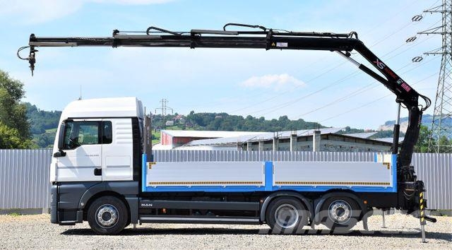 MAN TGX 26.440 Pritsche 6,20 m+HIAB 122 HIDUO/FUNK Автокранове