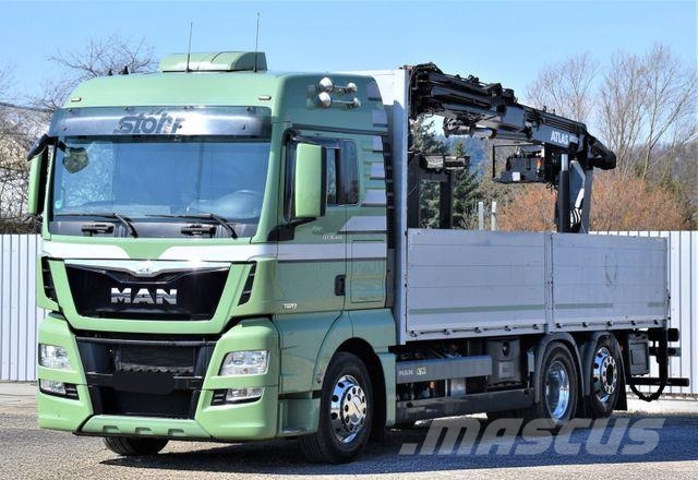 MAN TGX 26.440 Pritsche 6,60 m* ATLAS 125.2V-A12VB Автокранове