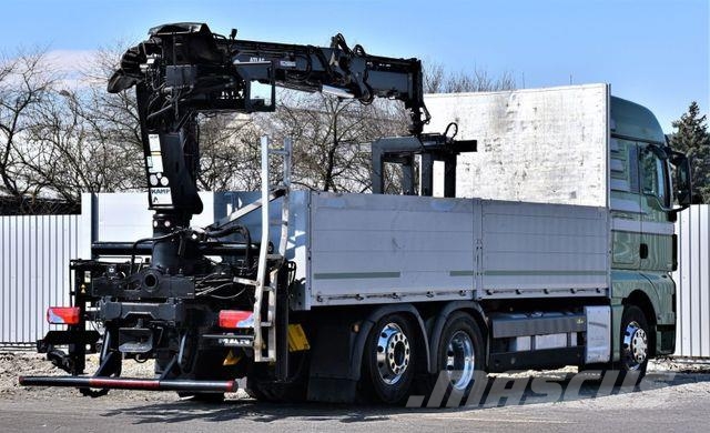 MAN TGX 26.440 Pritsche 6,60 m* ATLAS 125.2V-A12VB Автокранове