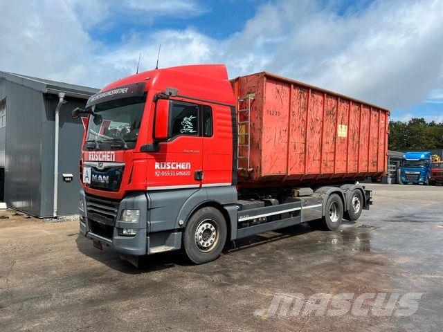 MAN TGX 26.460 6x2 BL MEILLER RK21.70 AK /ACC/NLA Hook lift trucks