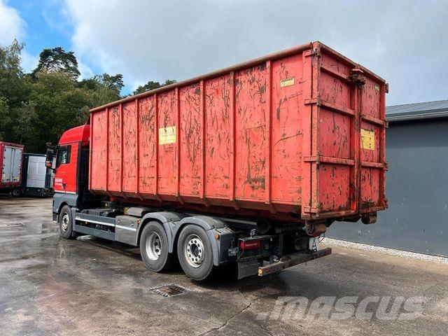 MAN TGX 26.460 6x2 BL MEILLER RK21.70 AK /ACC/NLA Hook lift trucks