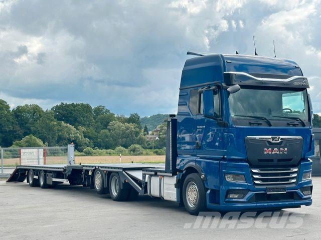 MAN TGX 26.470 * ABSCHLEPPWAGEN 6,60m + Anhänger مركبات إصلاح الأعطال