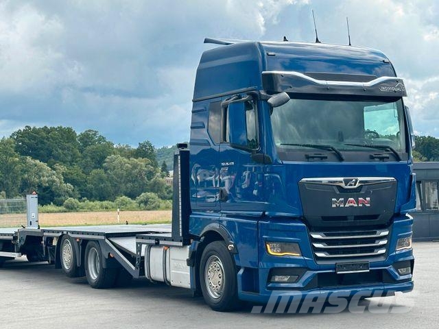 MAN TGX 26.470 * ABSCHLEPPWAGEN 6,60m + Anhänger مركبات إصلاح الأعطال