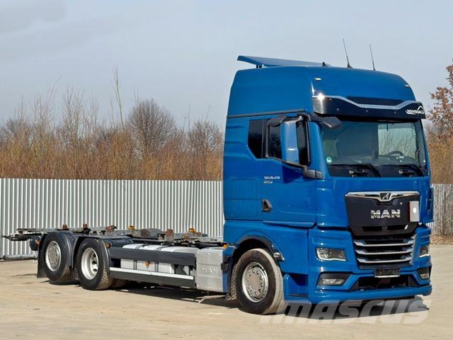 MAN TGX 26.470 * PLATFORM 5,80 m* TOPZUSTAND Chassis Caminhões Cabine