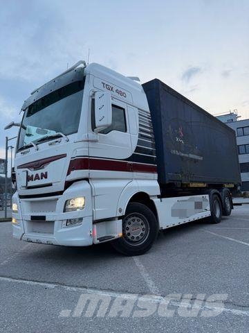 MAN TGX 26.480 6X2 FAHRGESTELL BDF WAP LUFT ABS Kamioni-šasije