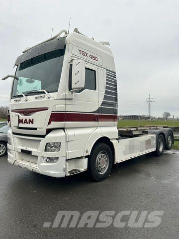MAN TGX 26.480 6X2 FAHRGESTELL BDF WAP LUFT ABS Kamioni-šasije