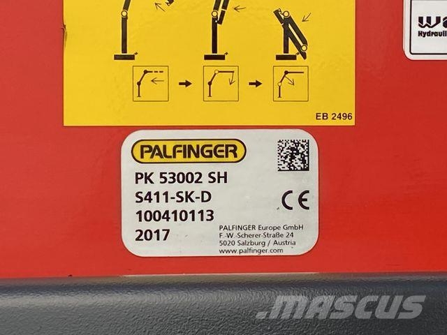 MAN TGX 26.480 LL Palfinger PK 53002SHB aus 2017 Crane trucks