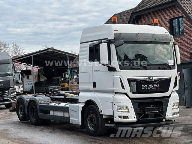 MAN TGX 26.500 6x2 Euro6c Palfinger Abrollkipper Vinçli kamyonlar