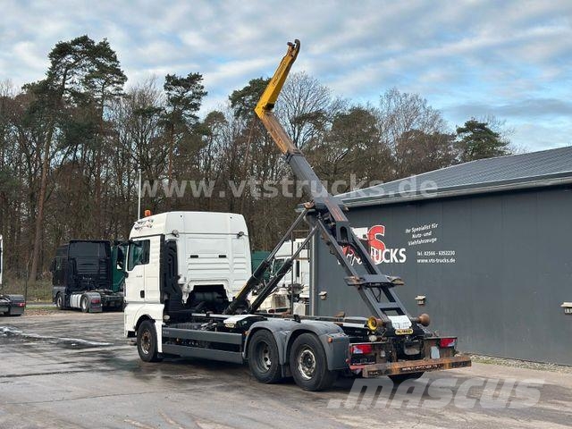 MAN TGX 26.500 6x2 Euro6c Palfinger Abrollkipper Vinçli kamyonlar