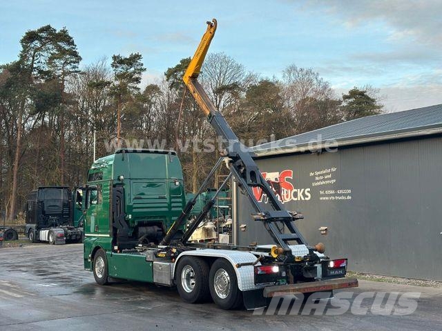MAN TGX 26.500 6x2 Palfinger Abroller Lift/Lenk Hook lift trucks