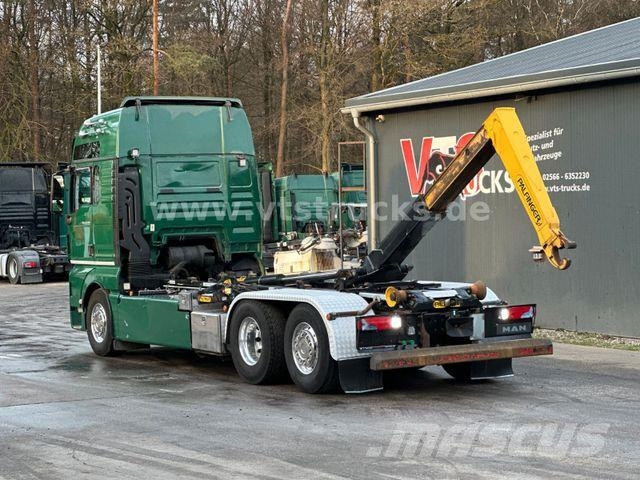 MAN TGX 26.500 6x2 Palfinger Abroller Lift/Lenk Hook lift trucks