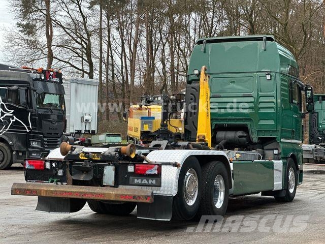 MAN TGX 26.500 6x2 Palfinger Abroller Lift/Lenk Hook lift trucks