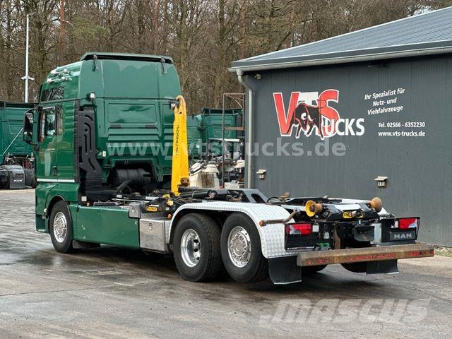 MAN TGX 26.500 6x2 Palfinger Abroller Lift/Lenk Hook lift trucks