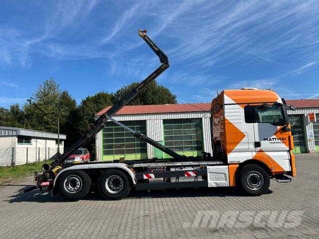 MAN TGX 26.510 BL / 6x2-4 / Meiller RS 21 + Funk Abrollkipper