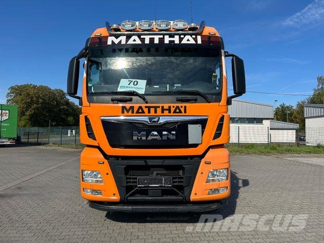 MAN TGX 26.510 BL / 6x2-4 / Meiller RS 21 + Funk Abrollkipper