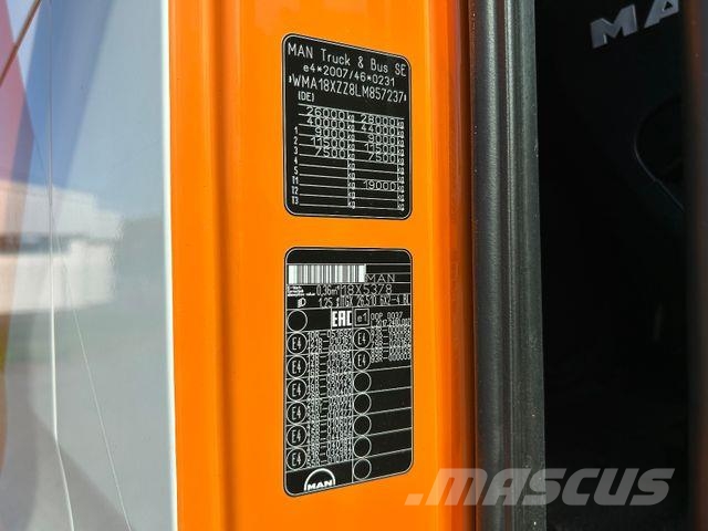 MAN TGX 26.510 BL / 6x2-4 / Meiller RS 21 + Funk Abrollkipper