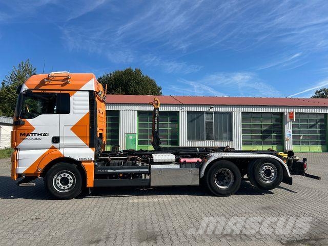 MAN TGX 26.510 BL / 6x2-4 / Meiller RS 21 + Funk Abrollkipper
