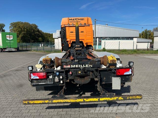 MAN TGX 26.510 BL / 6x2-4 / Meiller RS 21 + Funk Abrollkipper