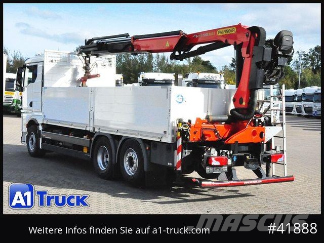 MAN TGX 26.510 LL PK 17.001L Intarder Lenkachse, Crane trucks