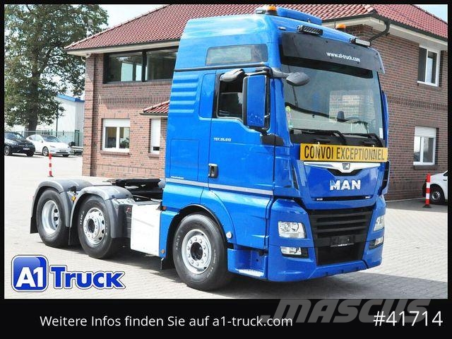 MAN TGX 26.510 XXL , Lift/Lenkache, 50.000kg Zuggewi Τράκτορες