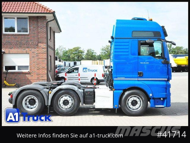 MAN TGX 26.510 XXL , Lift/Lenkache, 50.000kg Zuggewi Τράκτορες