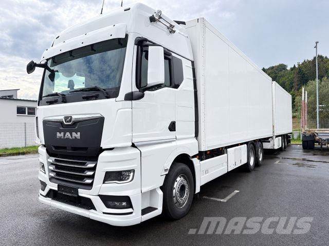 MAN TGX 26.580 6X2 KÜHLKOFFER + SCHMITZ ANHÄNGER Vilkikai šaldytuvai