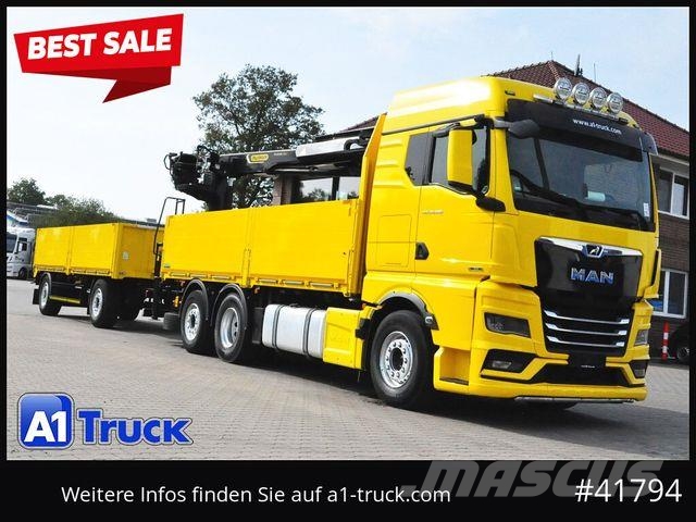 MAN TGX 26.580 LL GM, D38 PK 20.501L Lenkachse, Tovornjaki z žerjavom