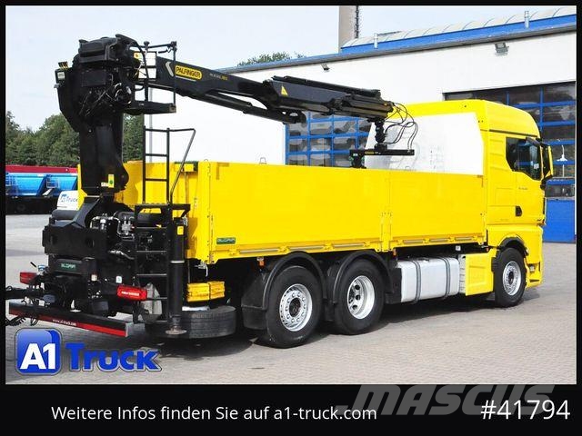 MAN TGX 26.580 LL GM, D38 PK 20.501L Lenkachse, Tovornjaki z žerjavom