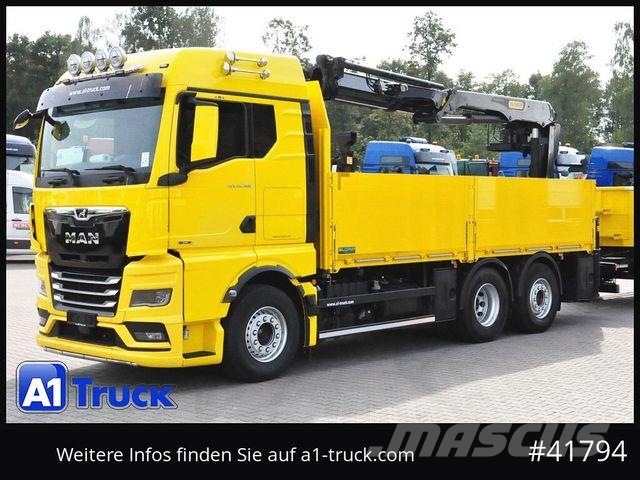 MAN TGX 26.580 LL GM, D38 PK 20.501L Lenkachse, Tovornjaki z žerjavom