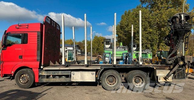 MAN TGX 33.500 EPSILON M12Z83 NEUE MOTOR RETARDER Holztransporter