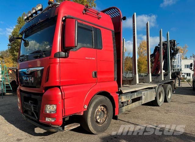 MAN TGX 33.500 EPSILON M12Z83 NEUE MOTOR RETARDER Holztransporter