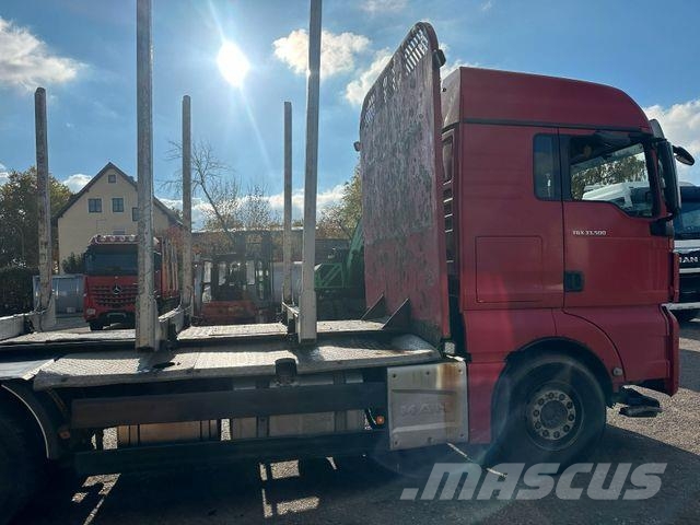 MAN TGX 33.500 EPSILON M12Z83 NEUE MOTOR RETARDER Holztransporter