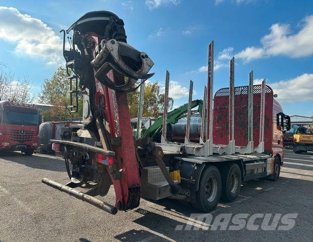 MAN TGX 33.500 EPSILON M12Z83 NEUE MOTOR RETARDER Holztransporter