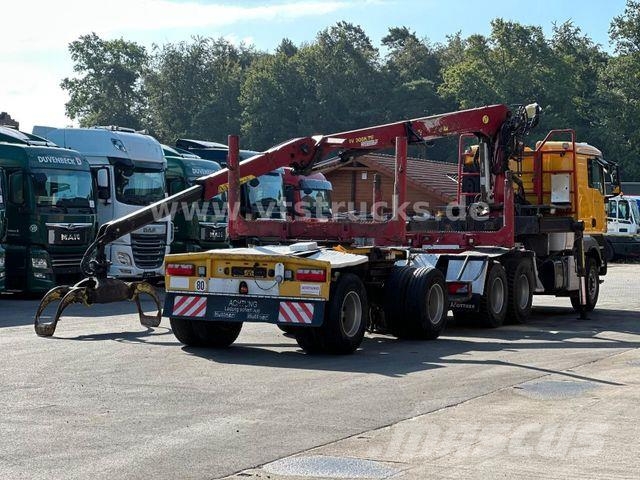 MAN TGX 33.540 6x4 BL Langholz TAJFUN Holztransporter