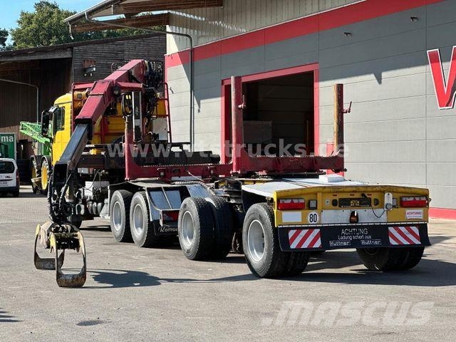 MAN TGX 33.540 6x4 BL Langholz TAJFUN Holztransporter