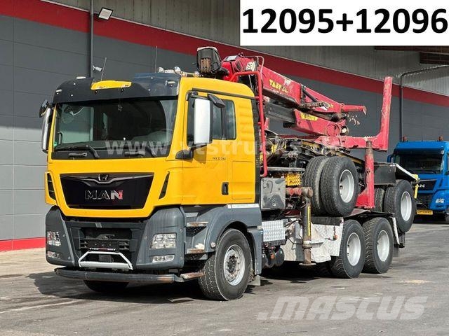 MAN TGX 33.540 6x4 BL Langholz TAJFUN Holztransporter