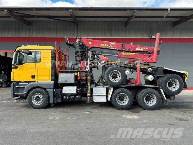 MAN TGX 33.540 6x4 BL Langholz TAJFUN Holztransporter
