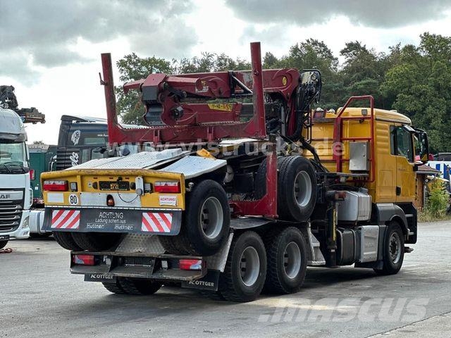 MAN TGX 33.540 6x4 BL Langholz TAJFUN Holztransporter