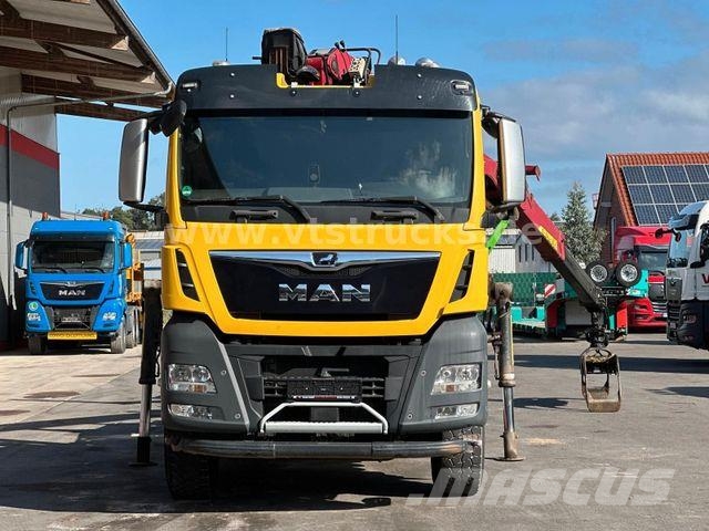 MAN TGX 33.540 6x4 BL Langholz TAJFUN Holztransporter