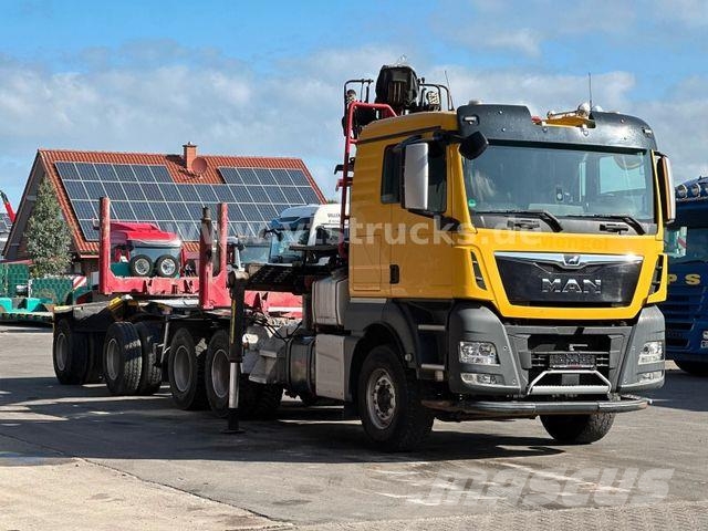 MAN TGX 33.540 6x4 BL Langholz TAJFUN Holztransporter