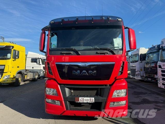 MAN TGX26.480BL/Baustoffwagen/Kran/HiabXS166K-2/Lenk Darus teherautók