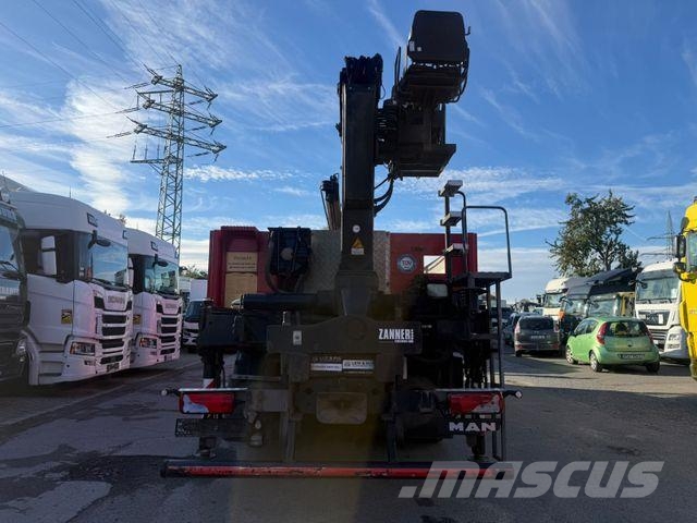MAN TGX26.480BL/Baustoffwagen/Kran/HiabXS166K-2/Lenk Platós / Ponyvás teherautók